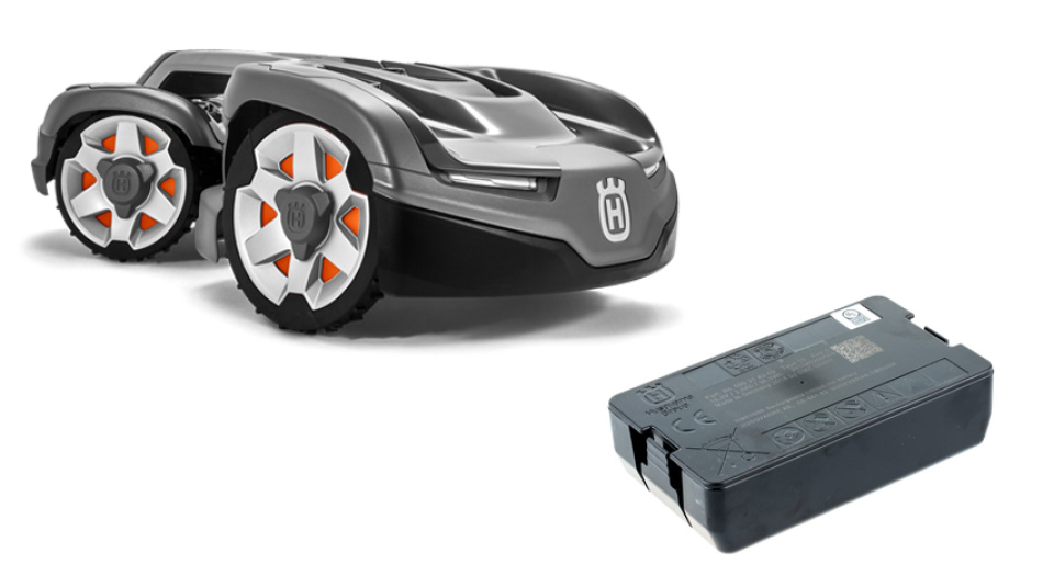 Cambiar la batería de los Husqvarna Automower 435X AWD y 535 AWD