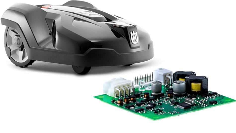 Cómo cambiar el circuito impreso de la estación de carga de los Husqvarna Automower 320, 330X, 420, 430X, 440 y 450X