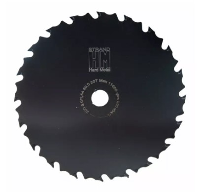 Strand Hårdmetall 200x25,4 i gruppen Röjsågar / Röjsågstillbehör / Klingor hos Motorsågsbutiken (100829)