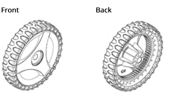 Hjul Kpl i gruppen  hos Motorsågsbutiken (2957083-01)