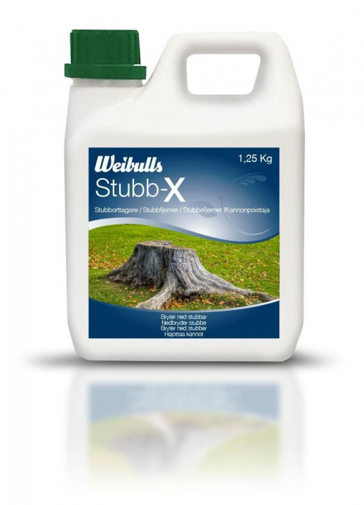 Weibulls Stubborttagare 1,25kg Stubb-X i gruppen Skog och Trädgårdsprodukter / Gräsfrö och gödsel / Odling hos Motorsågsbutiken (4401)