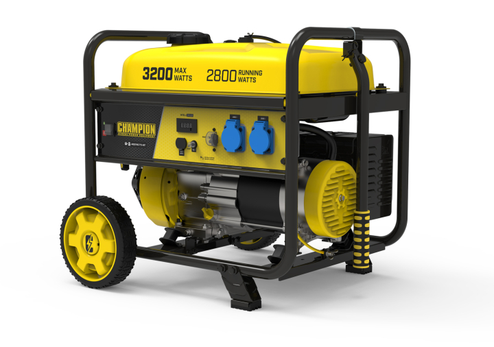 Champion 3200 Watt Bensinelverk i gruppen Anläggning / Elverk / Champion Elverk / Champion Elverk hos Motorsågsbutiken (500559-EU-SC)