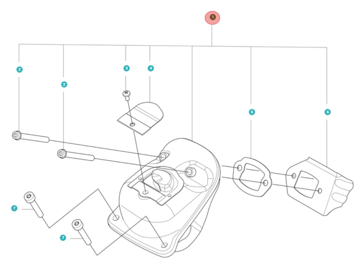 LJUDDÄMPARE KIT 60CC i gruppen  hos Motorsågsbutiken (5018133-01)
