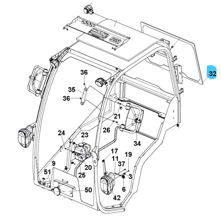 Bakruta i gruppen  hos Motorsågsbutiken (5019557-01)