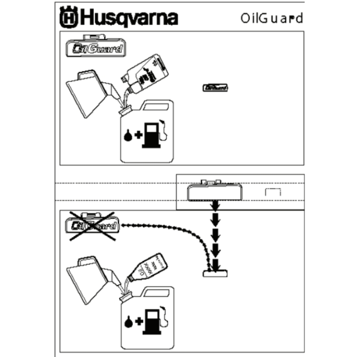 Switch Off Oilguard i gruppen Övriga Reservdelar / Reservdelar Husqvarna Motorkap / Reservdelar Husqvarna K770 hos Motorsågsbutiken (5022870-04)