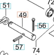 Reglageaxel i gruppen  hos Motorsågsbutiken (5024522-01)