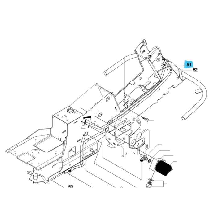 Hydraulrör i gruppen  hos Motorsågsbutiken (5028544-01)