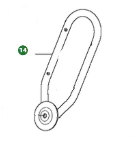 Handtag Kpl i gruppen  hos Motorsågsbutiken (5029035-01)