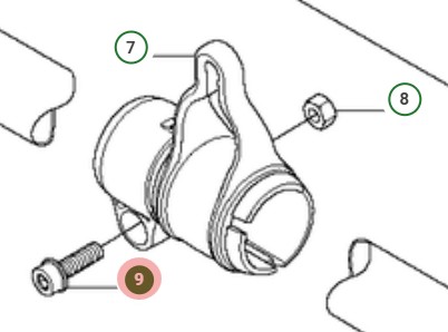 Skruv Ihscfm i gruppen Reservdelar Röjsågar / Röjsågar Husqvarna 500-serie / Reservdelar Husqvarna 535FBX hos Motorsågsbutiken (5032003-03)