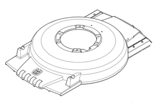 CHASSIS LB400 48CM / 19 ORANG i gruppen  hos Motorsågsbutiken (5032479-04)