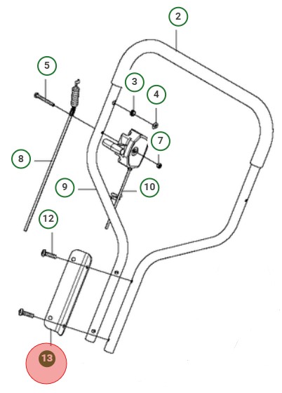 Plåt till Ovanhtg, Pro 03 -> i gruppen  hos Motorsågsbutiken (5033117-01)
