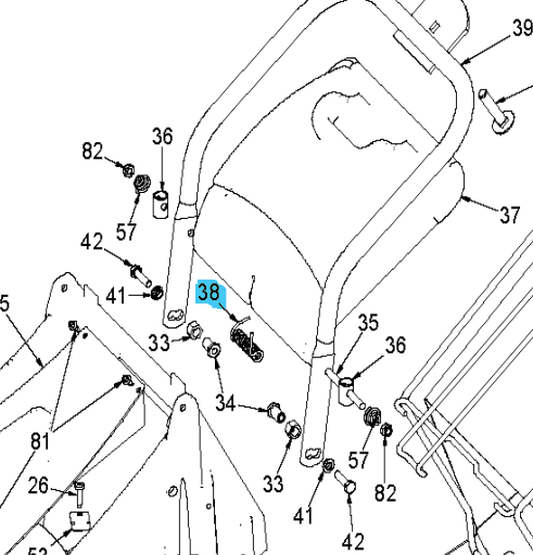 Luckfjäder Brilliant i gruppen  hos Motorsågsbutiken (5033321-01)