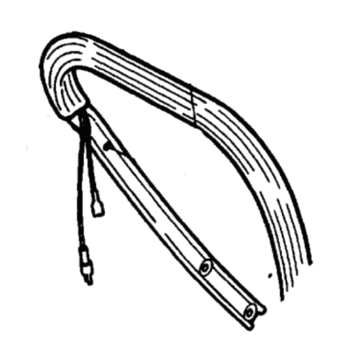 Handtagsbygel Kpl, 5036267-02 i gruppen Reservdelar Motorsågar / Husqvarna Motorsågar 300-serie / Reservdelar Husqvarna 371XP hos Motorsågsbutiken (5036267-02)