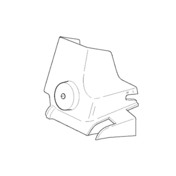 Luftilterkåpa i gruppen Reservdelar Motorsågar / Reservdelar Jonsered Motorsågar / Reservdelar Jonsered CS2135T hos Motorsågsbutiken (5038209-03)