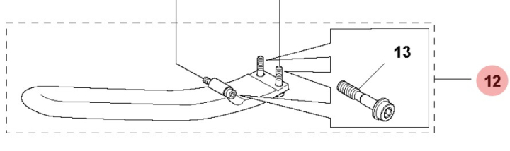 Handtag i gruppen Reservdelar Röjsågar / Reservdelar Jonsered Röjsågar / Reservdelar Jonsered GC2236 hos Motorsågsbutiken (5039978-05)