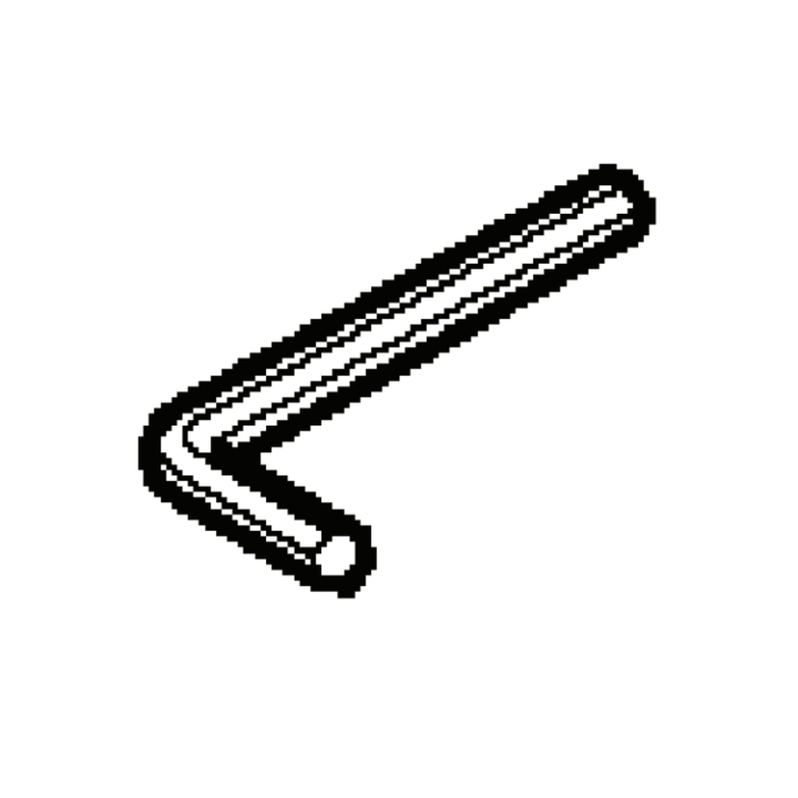 Insexnyckel i gruppen Övriga Reservdelar / Reservdelar Jonsered Häcksaxar / Reservdelar Jonsered HT2230T hos Motorsågsbutiken (5040444-01)