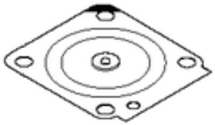 MEMBRAN i gruppen Reservdelar Motorsågar / Husqvarna Motorsågar 500-serie / Reservdelar Husqvarna 570 hos Motorsågsbutiken (5041138-01)