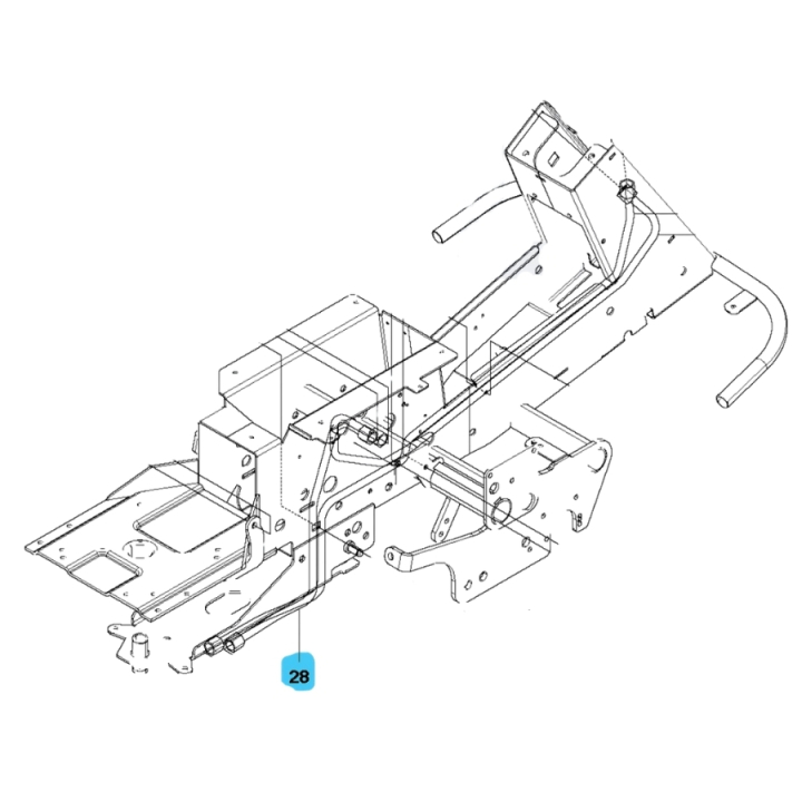 Hydraulrör i gruppen  hos Motorsågsbutiken (5042104-01)