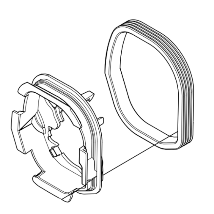 Mellanvägg i gruppen Reservdelar Motorsågar / Reservdelar McCulloch Motorsågar / Reservdelar McCulloch CS410 Elite hos Motorsågsbutiken (5047247-02)