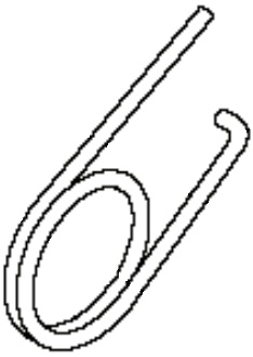 Fjäder i gruppen Reservdelar Motorsågar / Reservdelar Jonsered Motorsågar / Reservdelar Jonsered CS2125T hos Motorsågsbutiken (5050507-01)