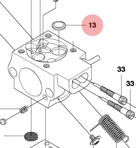 Plugg i gruppen Reservdelar Motorsågar / Reservdelar Jonsered Motorsågar / Reservdelar Jonsered CS2125T hos Motorsågsbutiken (5050562-01)