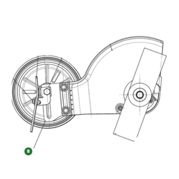 Bracket blade guard i gruppen hos Motorsågsbutiken (5051746-01)