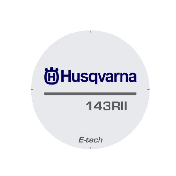 Label,Recoil i gruppen Reservdelar Röjsågar / Röjsågar Husqvarna 100-serie / Reservdelar Husqvarna 143R hos Motorsågsbutiken (5053114-01)