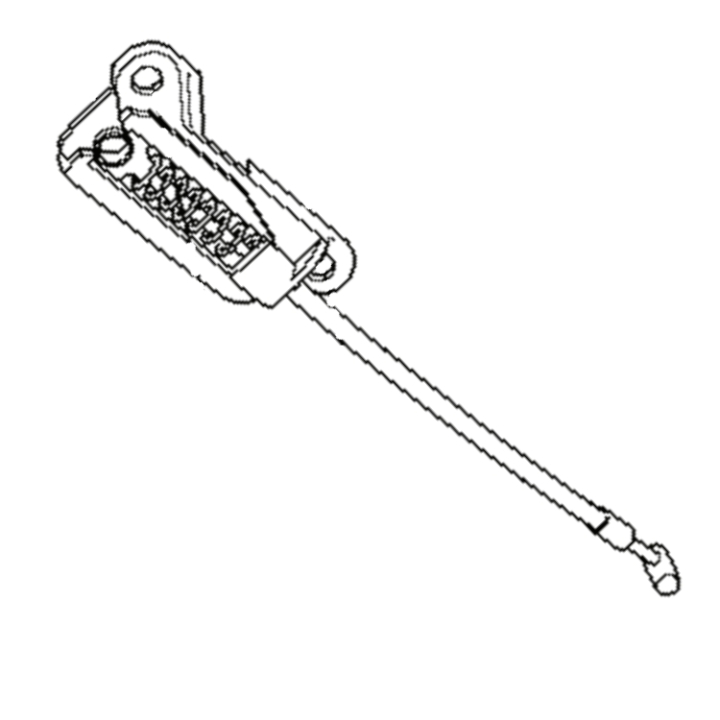 Wire Kpl i gruppen Reservdelar Motorsågar / Husqvarna Motorsågar 400-serie / Reservdelar Husqvarna 445E/Triobrake hos Motorsågsbutiken (5055296-01)