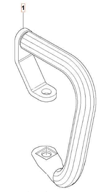 HANDLE i gruppen Övriga Reservdelar / Reservdelar Husqvarna Motorkap / Reservdelar Husqvarna K4000 hos Motorsågsbutiken (5061503-03)