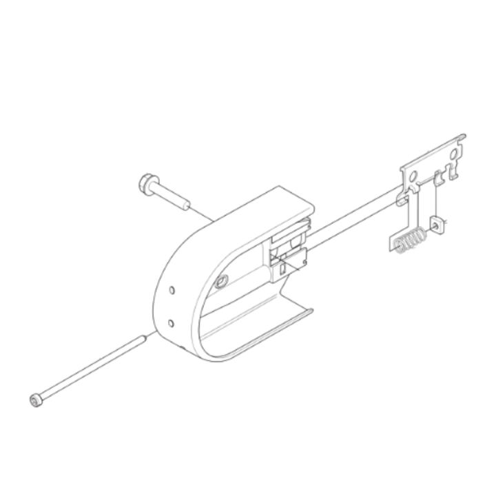 Remskydd front assy sp. part i gruppen Övriga Reservdelar / Reservdelar Husqvarna Motorkap / Reservdelar Husqvarna K1270 SmartGuard™ hos Motorsågsbutiken (5062792-14)
