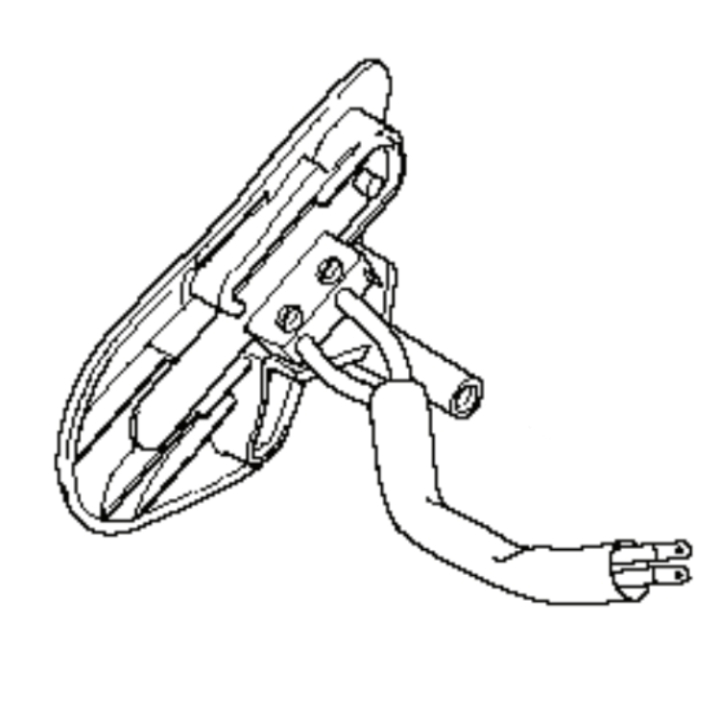Stoppkontakt (Vänster) i gruppen Övriga Reservdelar / Reservdelar Husqvarna Motorkap / Reservdelar Husqvarna K1270 hos Motorsågsbutiken (5063591-03)