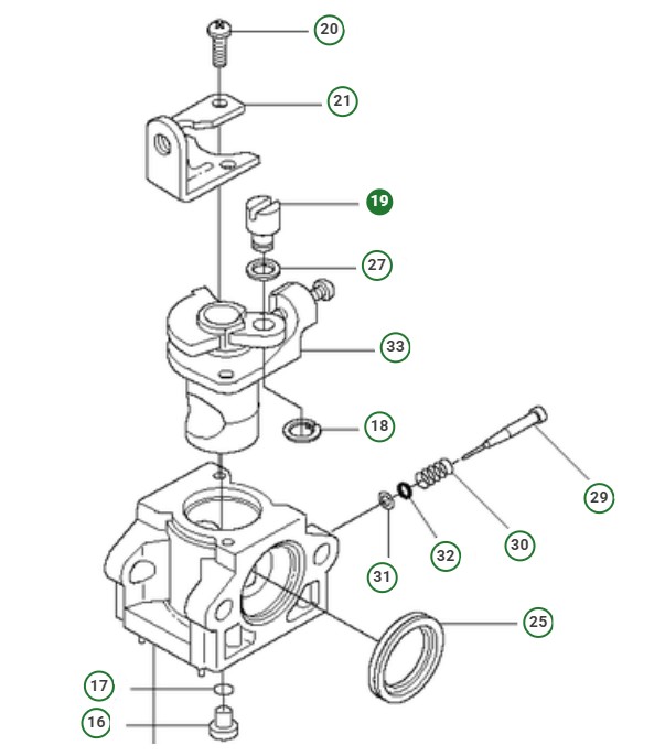 Svivel i gruppen Övriga Reservdelar / Reservdelar Jonsered Lövblåsare / Reservdelar Jonsered BB2280 hos Motorsågsbutiken (5067412-01)