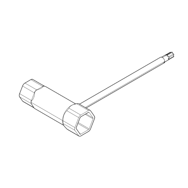 Skiftnyckel i gruppen Reservdelar Röjsågar / Röjsågar Husqvarna 200-serie / Reservdelar Husqvarna 226RJ hos Motorsågsbutiken (5140991-01)