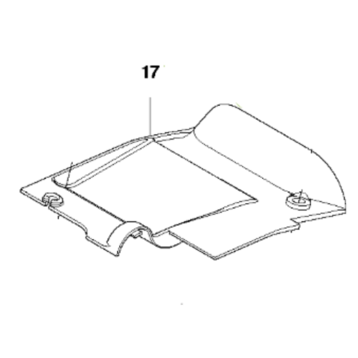 Cover i gruppen Reservdelar Motorsågar / Reservdelar Jonsered Motorsågar / Reservdelar Jonsered CS2125T hos Motorsågsbutiken (5217793-01)