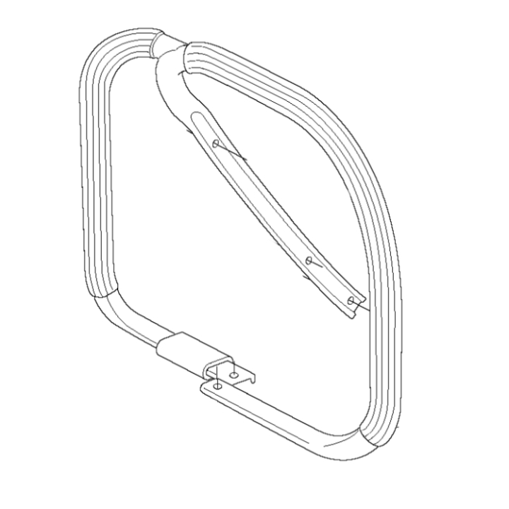 Handtag Främre Kpl i gruppen Reservdelar Motorsågar / Husqvarna Motorsågar 300-serie / Reservdelar Husqvarna 372XP hos Motorsågsbutiken (5225932-02)