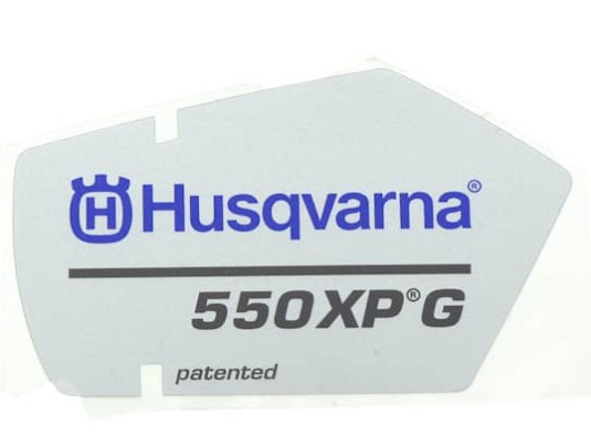 Dekal 550 XPG  i gruppen Reservdelar Motorsågar / Husqvarna Motorsågar 500-serie / Reservdelar Husqvarna 550XP / G / Triobrake hos Motorsågsbutiken (5230832-04)