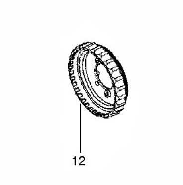 Hjul i gruppen Reservdelar Motorsågar / Reservdelar McCulloch Motorsågar / Reservdelar McCulloch CS42STE hos Motorsågsbutiken (5255018-03)