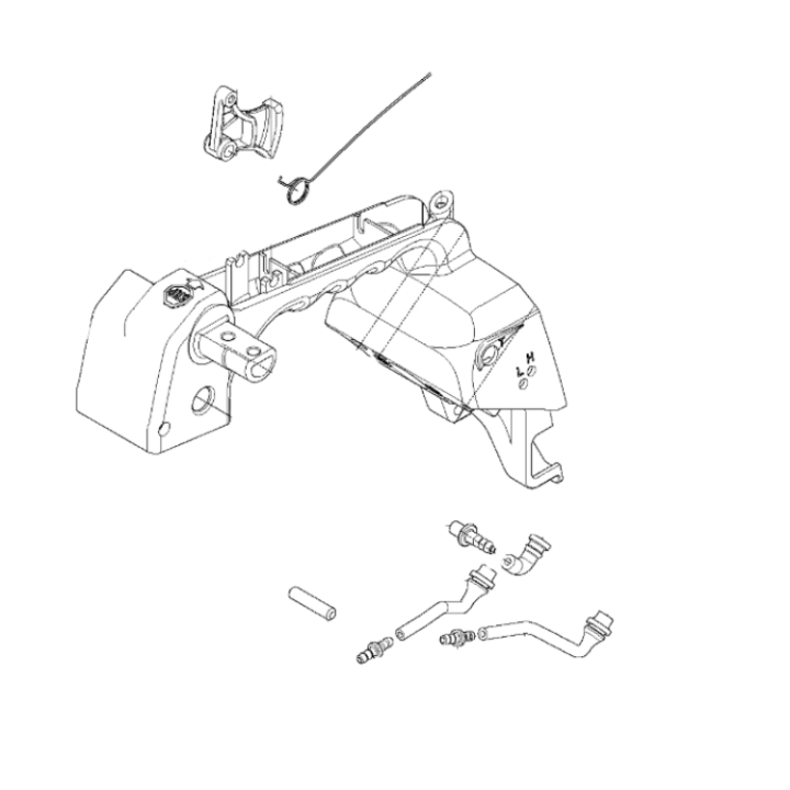 Handle Comp i gruppen Reservdelar Motorsågar / Reservdelar Jonsered Motorsågar / Reservdelar Jonsered CS2125T hos Motorsågsbutiken (5277175-01)