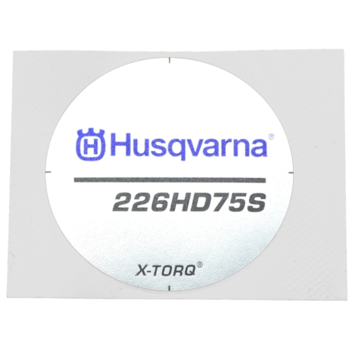 Dekal i gruppen Övriga Reservdelar / Reservdelar Husqvarna Häcksaxar / Reservdelar Husqvarna 226HD75S hos Motorsågsbutiken (5280517-01)