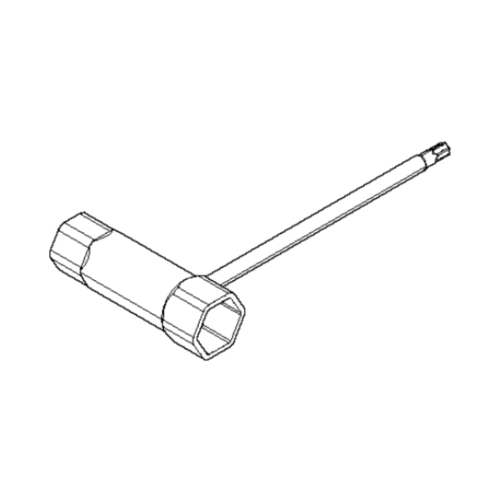 Nyckel i gruppen Reservdelar Röjsågar / Röjsågar Husqvarna 500-serie / Reservdelar Husqvarna 541RST hos Motorsågsbutiken (5292655-01)