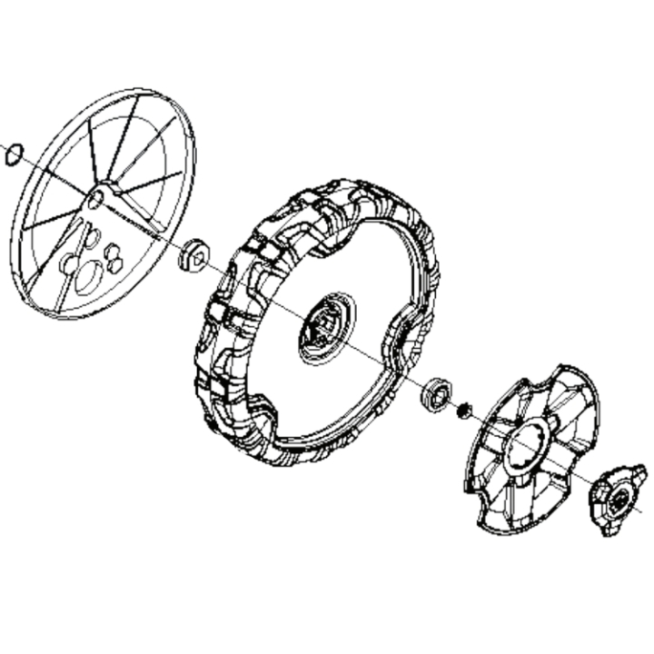 FRONT WHEEL i gruppen  hos Motorsågsbutiken (5295956-01)