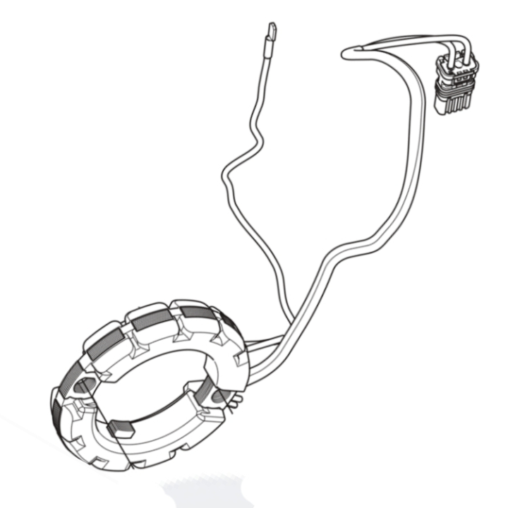 Stator 564XPG i gruppen Reservdelar Motorsågar / Husqvarna Motorsågar 500-serie / Reservdelar Husqvarna 564XPG Fuel Inject hos Motorsågsbutiken (5298740-01)