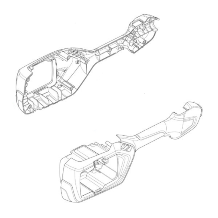 HOUSING L&R ASSY i gruppen Reservdelar Röjsågar / Röjsågar Husqvarna 200-serie / Reservdelar Husqvarna 215iL hos Motorsågsbutiken (5299060-01)