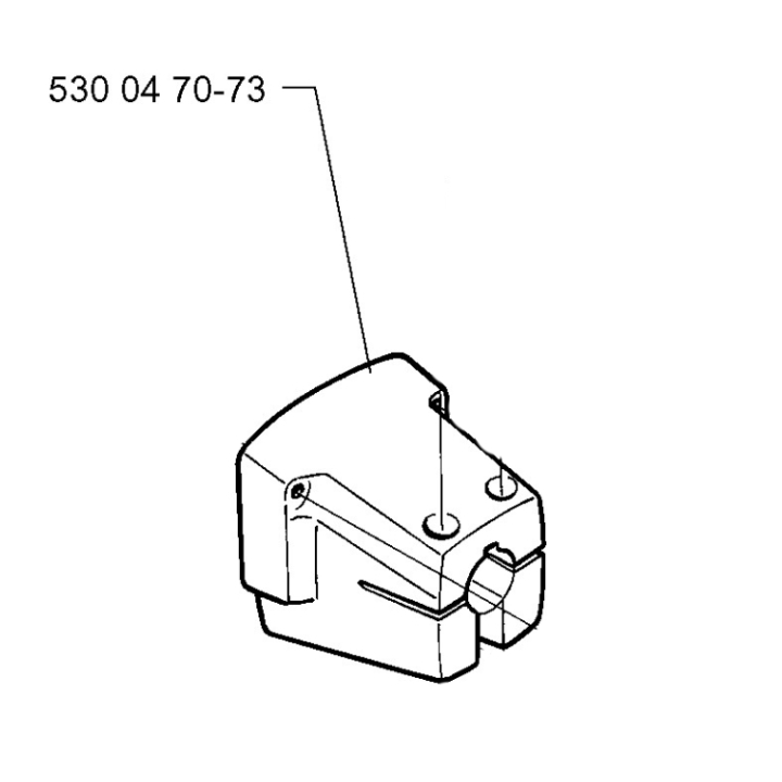 Kopplingskåpa i gruppen Reservdelar Röjsågar / Reservdelar Jonsered Röjsågar / Reservdelar Jonsered GT2124 hos Motorsågsbutiken (5300470-73)