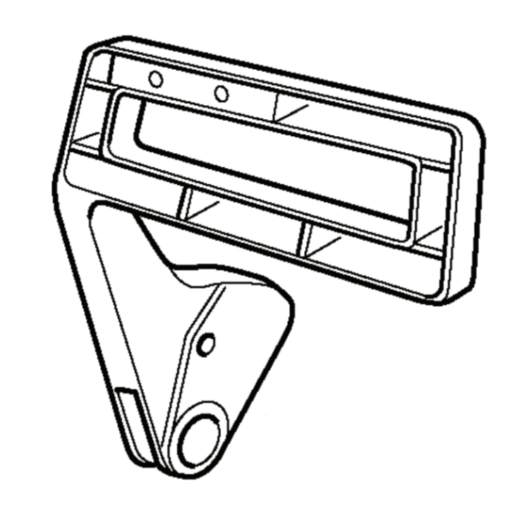 Kastskydd i gruppen Reservdelar Motorsågar / Diverse / Kastskydd hos Motorsågsbutiken (5300713-46)