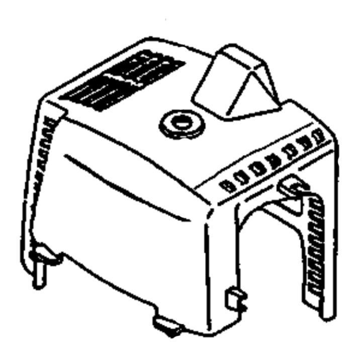 Motorkåpa i gruppen Reservdelar Röjsågar / Röjsågar Husqvarna 100-serie / Reservdelar Husqvarna 132RD hos Motorsågsbutiken (5310024-95)