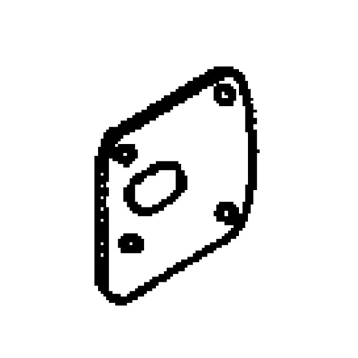 Packning Ljuddämpare i gruppen Övriga Reservdelar / Reservdelar Jonsered Häcksaxar / Reservdelar Jonsered HT2124T hos Motorsågsbutiken (5310048-10)