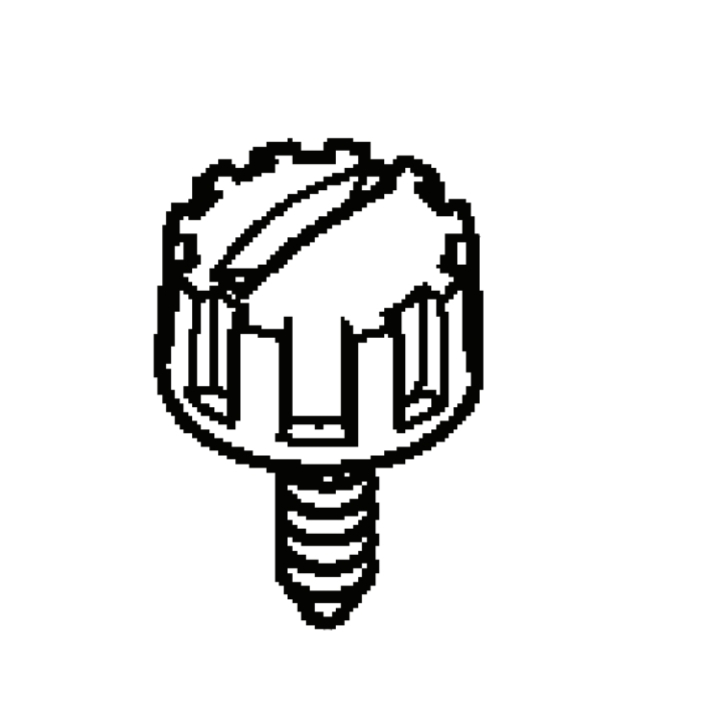 Skruv i gruppen Reservdelar Röjsågar / Röjsågar Husqvarna 100-serie / Reservdelar Husqvarna 153R hos Motorsågsbutiken (5310077-46)