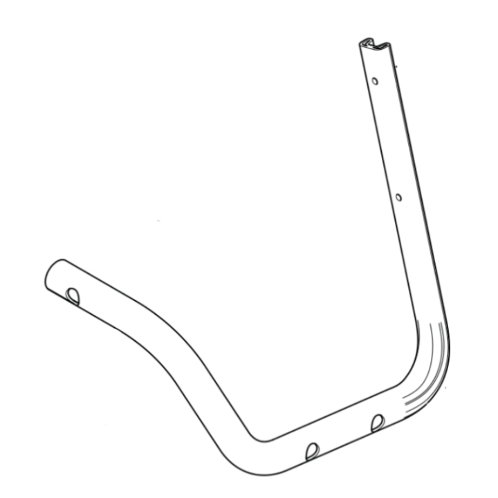Frame Assy Left Bumper i gruppen Övriga Reservdelar / Reservdelar Husqvarna Lövblåsare / Reservdelar Husqvarna 550iBTX hos Motorsågsbutiken (5310179-01)