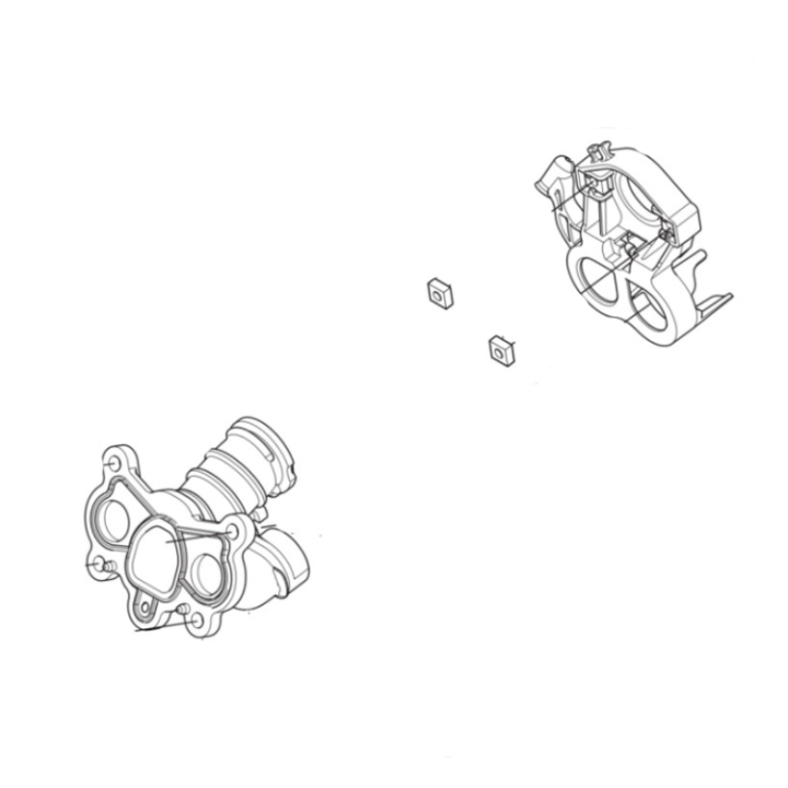 INSUGSRÖR KPL i gruppen Reservdelar Motorsågar / Husqvarna Motorsågar 500-serie / Reservdelar Husqvarna 562XP/G Mark II hos Motorsågsbutiken (5311107-02)